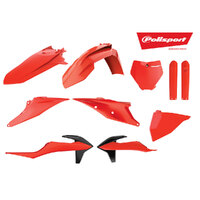 Polisport Fluro Orange MX Plastic Kit for KTM 250 SX 2019-2022