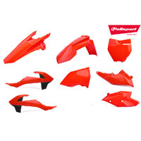 Polisport Fluro Orange MX Plastic Kit for KTM 450 XC-F 2016-2018