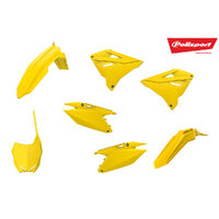 Polisport Yellow MX Restyle Plastic Kit for Suzuki RM125 2001-2012