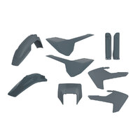 Polisport Grey Enduro Plastic Kit for Husqvarna FE450 2017-2022