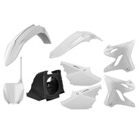 Polisport White MX Restyle Plastic Kit for Yamaha YZ250 2002-2021