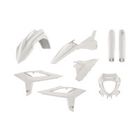 Polisport White Enduro Plastic Kit for Beta RR480 4T 2020-2022