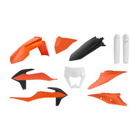 Polisport End Plastic Kit (incl H/L /Fork Guards) KTM 300 EXC tpi Six Days 2022