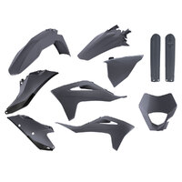Polisport Grey Enduro Plastic Kit for Gas Gas EC350 F 2021-2022