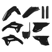 Polisport Black MX Plastic Kit for Honda CRF450R 2021-2022