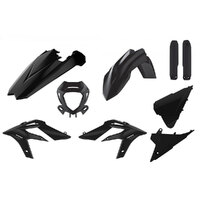 Polisport Black Enduro Plastic Kit for Beta XTRAINER 250 2020