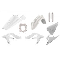 Polisport White Enduro Plastic Kit for Beta XTRAINER 250 2020
