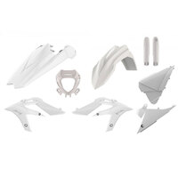 Polisport White Enduro Plastic Kit for Beta XTRAINER 300 2020-2022