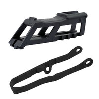 Polisport Black Chain Guide/Slider Kit for Kawasaki KX450 (KX450F) 2019-2022