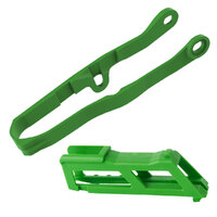 Polisport Green Chain Guide/Slider Kit for Kawasaki KX250 (KX250F) 2021-2022