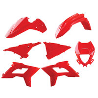 Polisport Red MX Restyle Plastic Kit for Beta RR250 2T 2013-2017
