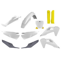 Polisport OEM MX Plastic Kit (incl Fork Guards) for Husq TC250 (2T) 2019-2022