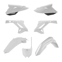 Polisport White MX Restyle Plastic Kit for Honda CR125R 2002-2007