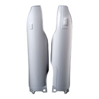 CEMOTO Fork Protectors White 75C-835-12W