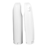 CEMOTO White Fork Protectors for Yamaha YZ125 2005-2007