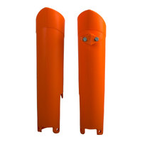 CEMOTO Orange Fork Protectors for KTM 450 SXF 2008-2014