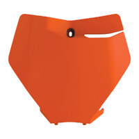 CEMOTO Orange Front Number Plate for KTM 300 XC TPI 2020-2022