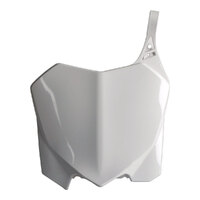 CEMOTO White Front Number Plate for Honda CRF450R 2009-2012
