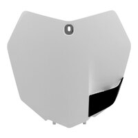 CEMOTO White Front Number Plate for KTM 450 SXF 2013-2015