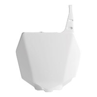 CEMOTO Front Number Plate White 75C-866-04W