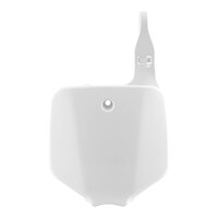 CEMOTO Front Number Plate White 75C-866-15W