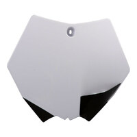 CEMOTO White Front Number Plate for KTM 450 EXCR 2008