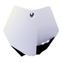 CEMOTO White Front Number Plate for KTM 65 SX 2009-2015