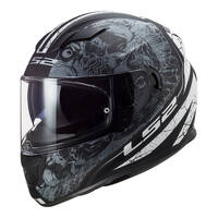 LS2 FF320 Stream Evo Throne Helmet Matt Black/Titanium