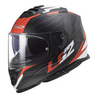 LS2 FF800 Storm Nerve Helmet Matt Black/Red