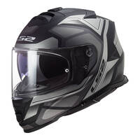 LS2 FF800 Storm Faster Helmet Matt Black/Titanium