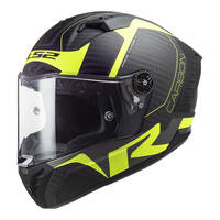 LS2 FF805C Thunder Carbon Helmet Hi-Vis/Yellow