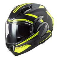 LS2 FF900 Valiant II Revo Helmet Matt Black/Hi-Vis Yellow
