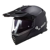 LS2 MX436 Pioneer Evo Helmet Matt Black