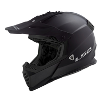 LS2 MX437 Fast Evo Helmet Matt Black