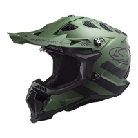 LS2 MX700 Subverter Evo Cargo Helmet Matt Green/Black