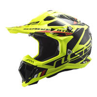 LS2 MX700 Subverter Evo Stomp Helmet Hi-Vis/Yellow/Black