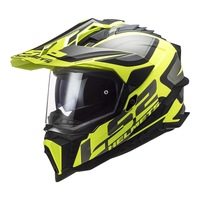 LS2 MX701 Explorer Alter Helmet Matt Black/Hi-Vis