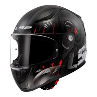 LS2 Helmet FF353 Rapid II Claw Helmets Black