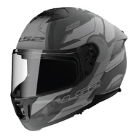 LS2 Helmet FF808 Stream II Shadow Helmet Matte Titanium/Grey
