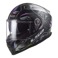 LS2 Helmet FF811 Vector II Tropical Helmet Black/White