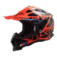 LS2 Helmet MX700 Subverter Stomp Helmet Fluo Orange/Black