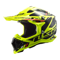 LS2 Helmet MX700 Subverter Stomp Helmet Hi-Vis Yellow/Black