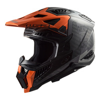 LS2 Helmet MX703 C X Force Victory Titanium/Orange