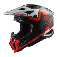 LS2 Helmet MX703 C X Force Victory Red/White