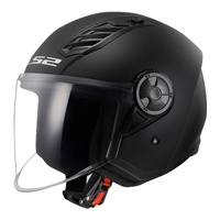 LS2 Helmet OF616 Airflow II Matte Black