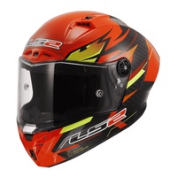 LS2 Helmet FF805 Thunder Carbon GP Aero Fire Red/Black