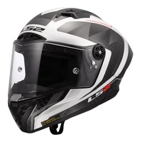 LS2 Helmet FF805 Thunder GP Aero Raute White/Grey