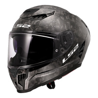 LS2 Helmet FF807 Dragon Forged Gloss Carbon 06