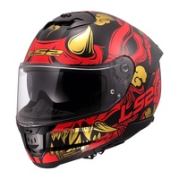 LS2 Helmet FF808 Stream II Drako Black/Red