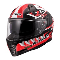 LS2 Helmet FF811 Vector II Buntri Black/Red